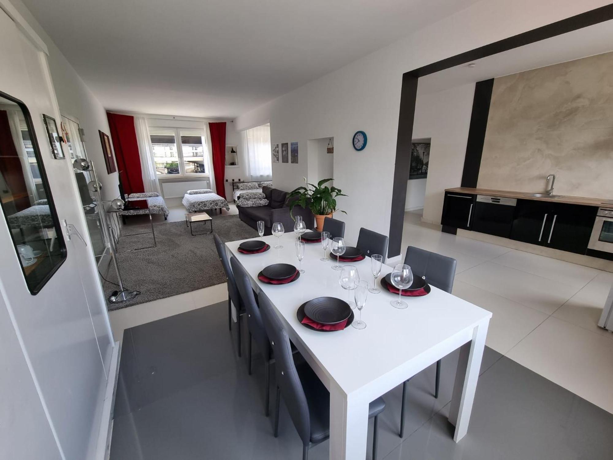 Schoenes Modernes Loft In Essen - Suedviertel Chambre photo